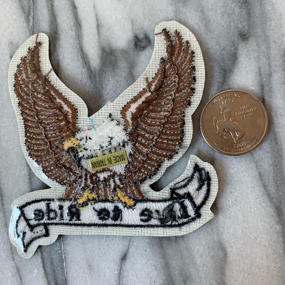 Live To Ride Biker Patch - Picture 2 of 2